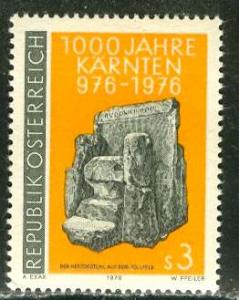 Austria 1976: Sc. # 1033; **/MNH Cpl. Set