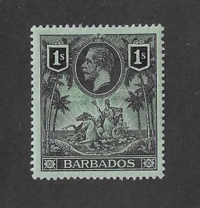 Barbados Sc #124  1sh OG VF