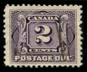 J2 Canada 2c Postage Due, used