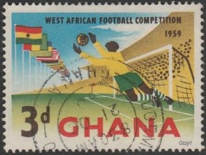 Ghana #63 3d West African Football USED-VF-H.