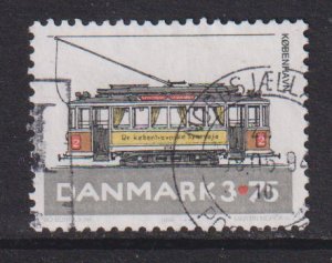 Denmark  #1006  used  1994 trams 3.75k