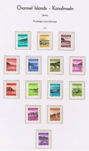 Jersey #J1-J46  MNH OG   Postage Due Complete