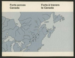 Canada 992a Booklet MNH Forts Across Canada