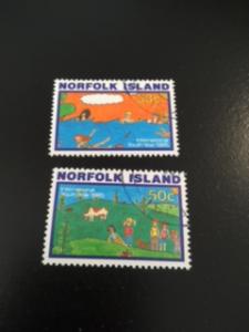 Norfolk Island sc 369-370 u