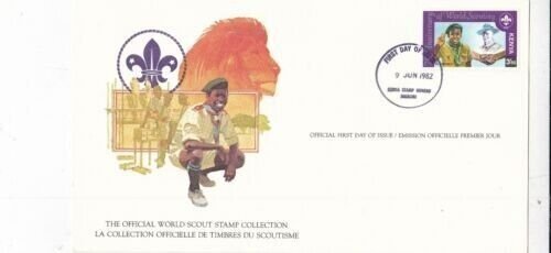 Kenya 1982 Scouts Association FDC Card Nairobi Cancel unaddressed VGC