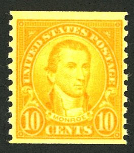 U.S. #603 MINT OG LH