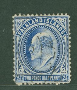 Falkland Islands #25  Single (King)