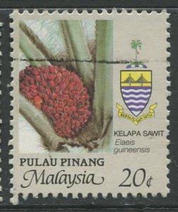 STAMP STATION PERTH Penang #93 Agriculture Type Definitive Used 1986