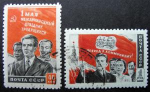 Russia 1950 #1458-1459 CTO H OG WR Scott  $5.50