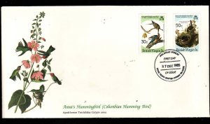 Audubon's Birds of the World #165b-Virgin Is.-Anna's Hummingbird-Pa...