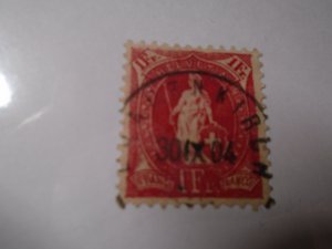 Switzerland  #  97a  used