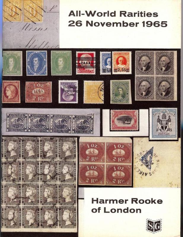 Harmer Rooke: Sale # 4761  -  All World Rarities, Harmer ...