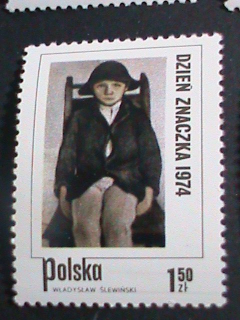 ​POLAND STAMP:1974-SC#2058-65 FAMOUS POLISH PAINTING  STAMPS MNH SET-VERY FINE