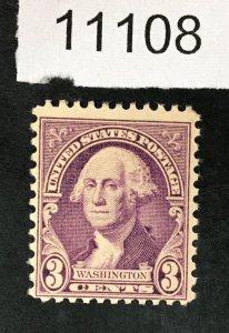 US STAMPS # 720 MINT OG NH LOT #11108