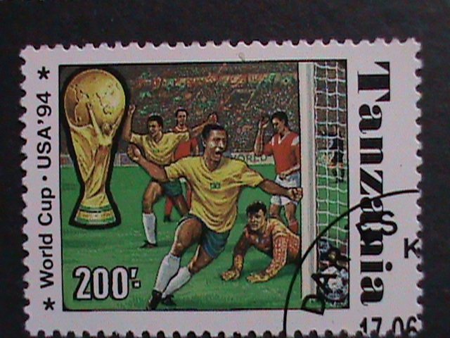 TANZANIA -1994 SC# 1174A-G  WORLD CUP SOCCER CHAMPIONSHIPS USED STAMPS