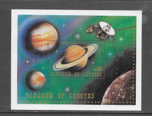 LESOTHO #320 SATURN S/S MNH