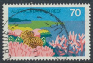 Australia SG 631  SC# 645 Used Barrier Reef  see details & scans