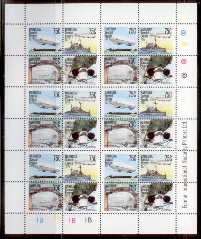 Barbuda 1977 SC# 318-22 MNH-OG L384