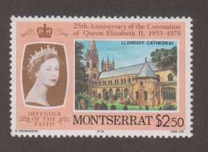 Montserrat 388 Anniversary of Coronation of Elizabeth II 1978