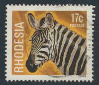 Rhodesia   SG 564 SC# 402  Used Zebra see details 