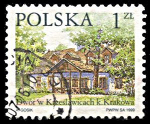 Poland 3464, used, Country Estate