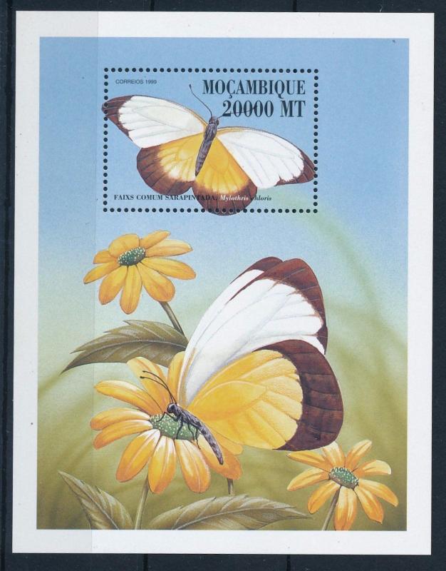 [31930] Mozambique 2000 Butterflies Schmetterlingen Papillons  MNH Sheet