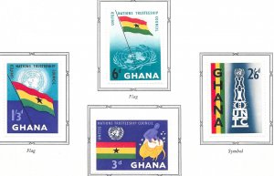 Ghana 67-70: Talking drums, Ghanaian Flag, MH, F-VF