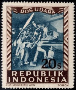 Indonesia Scott C20 MH* Airmail stamp