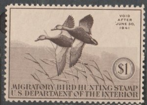U.S. Scott Scott #RW7 Duck Stamp - Mint Single
