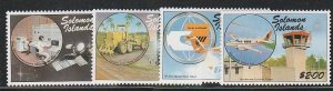 SOLOMAN ISLANDS #602-5 MINT NEVER HINGED COMPLETE