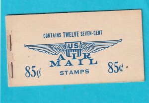 US BKC6/7 BOOKLET W/O STAMPS