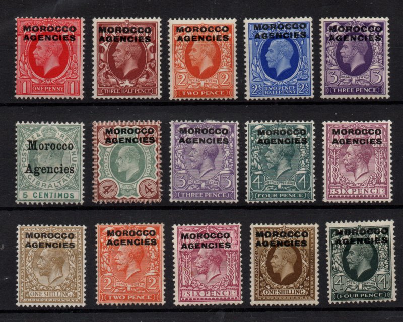 Morocco Agencies KEVII-KGV mint MH collection WS36631
