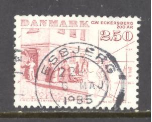 Denmark 748 used (DT)