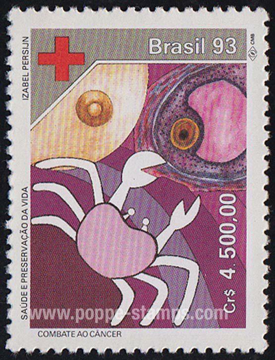 Brazil, Sc , SG 2570 Mint, Not Hinged - 1993 4500cr. - Cr...