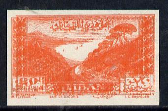 Lebanon 1947 Air 20p vermilion (Jounieh Bay) unmounted mi...