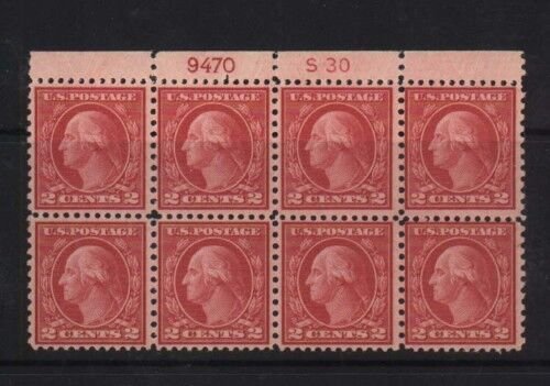 USA #540 VF/NH Plate Block Of Eight