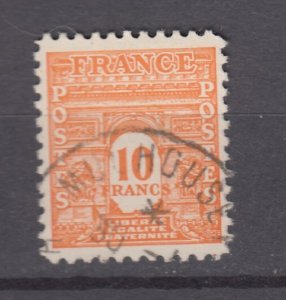 J40858 JL Stamps 1945 france hv of set used #476h