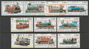 Cuba 1996 Sc 3789-98 set CTO