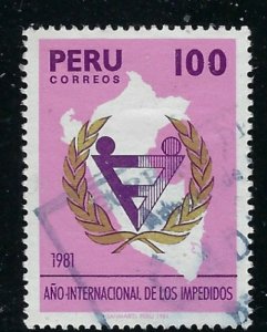 Peru 756A Used 1981 issue (fe5297)