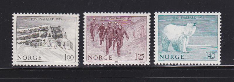 Norway 660-662 Set MNH Various (B)