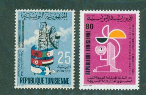 Tunisia 545-6 MNH BIN $1.10