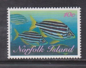 SG666 Norfolk Island Reef Fish MNH