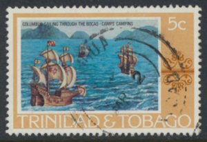 Trinidad & Tobago  SG 479 Used  Columbus Sailing - Paintings  SC# 262 - see scan