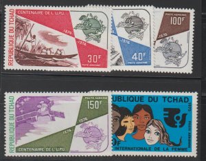 Chad SC C161-C165 MNH