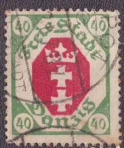 Danzig - 69 1921 Used