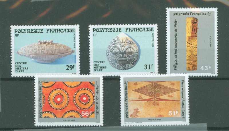 French Polynesia #5030504/507-509 Mint (NH)