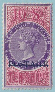 NEW SOUTH WALES 76 76d. SG 277b PERF 12X11  MINT HINGED OG* VERY FINE! - MKO