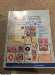 Nutmeg Stamp Sales Auction 137 2007 United States & Worldwide Stamps 299 pgs