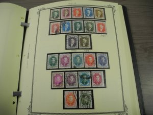 PERSIA,  IRAN,  Lovely Stamp Collection mounted in a Scott album w/case