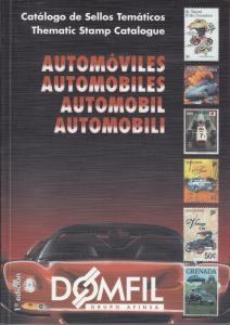 Domfil AUTOMOBILES Stamp Thematic Catalogue, 1st Edition, NEW 